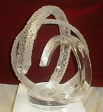 Van Teal Lucite Sculpture