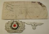 German Officers cap insignia