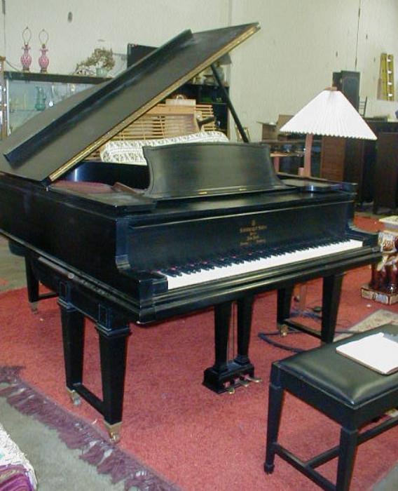 Steinway Model O/R. 1914-15 Purchased Sherman Clay in 2001. New string, tuning pins, damper felts and key tops. Refinished. Soundboard repaired. Was a Duo-art Model. Mechanism removed. Case is 6'5" 	Steinway Model O/R. 1914-15 Purchased Sherman Clay in 2001. New string, tuning pins, damper felts and key tops. Refinished. Soundboard repaired. Was a Duo-art Model. Mechanism removed. Case is 6'5"