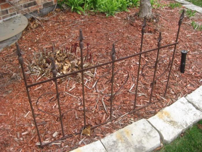 Iron Garden Fence