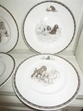 WEDGWOOD DOG PLATES