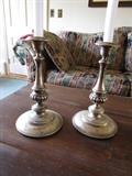 STERLING CANDLESTICKS