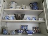 BLUE AND WHITE CHINA