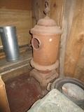 VINTAGE CAST IRON STOVE