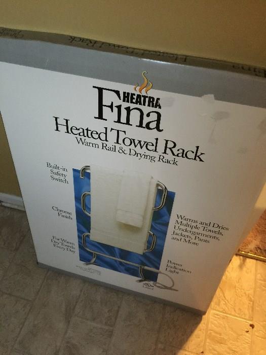 New Heated Towel Rack