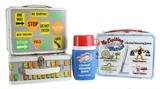 3 Pc. Vintage Lunch Box Lot w/ "Highway Signs"