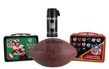 3 Pc. Vintage NFL Lunch Box Lot w/ Thermos