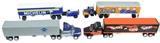 4 Pc. Matchbox Semi Truck Collectibles Lot w/ COA