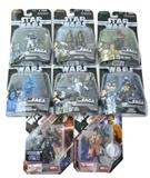 8 Pc. Hasbro Star Wars Saga Collection Figure Lot