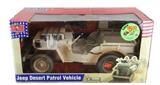 2002 Hasbro GI Joe Jeep Desert Patrol Vehicle