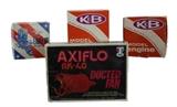 4 Pc. Vintage Model Engines & Axiflo Fan Kit Lot