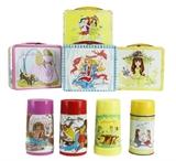 4 Pc. Vintage Junior Miss Lunch Box Lot w/ Thermos