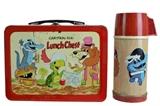 Vintage 1963 Cartoon Zoo Lunchbox