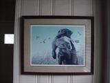 Wildlife print by Robert Steiner, signed and numbered