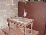 Old coffee table
