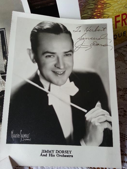 Signed Jimmy Dorsey photo