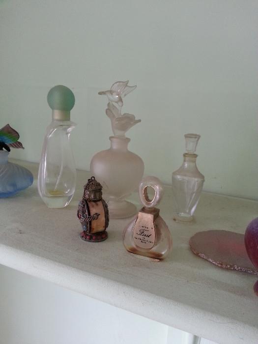 More vintage perfume bottles