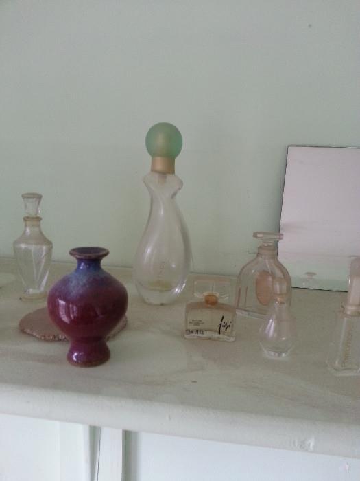 More vintage perfume bottles