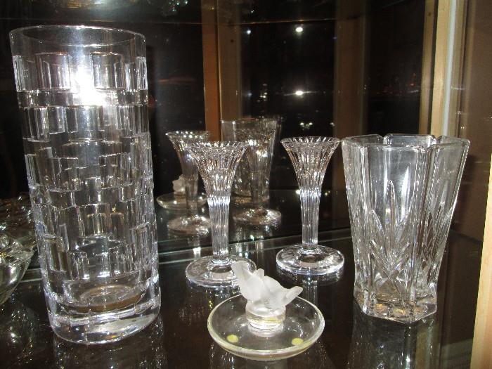 Baccarat, Lalique, Tiffany, Waterford and more