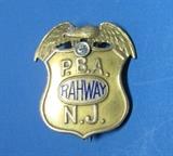 14K badge w/diamond from Rahway NJ, 1930 Presentation
