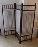 C/1910-3 section Arts and Crafts dressing screen 