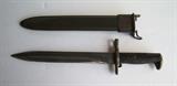 1943 US Military Bayonet with Scabbard (Ordnance Symbol stamped on Knife)