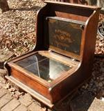 1890s Oak Counter Top McCaskey Lift-top Register