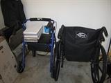 WALKER AND WHEELCHAIR