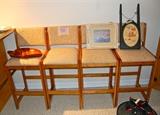 FOUR BAR STOOLS