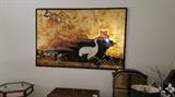 Very Large Asian Wall Art 6 ft. long, 4 ft. tall $450 -- This pic does it no justice - is is beautiful