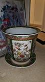 Oriental pot and plate (size: pot is 14w at top, plate is 13w) was $200 new, selling for $125