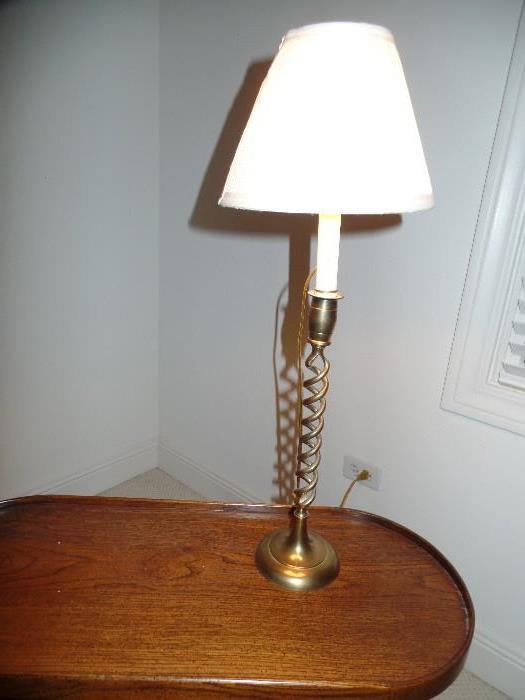 candle stick lamp