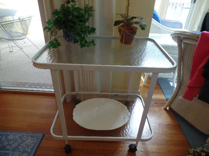 indoor/outdoor tea cart