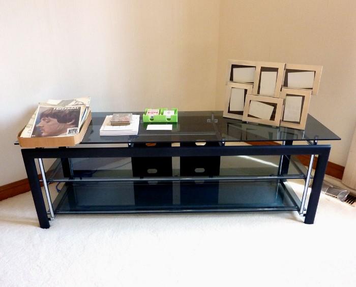 Flatscreen TV stand. Frame is sold.