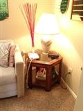 End Table, Lamp