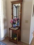 Hall Tree Coat Rack Umbrella Stand