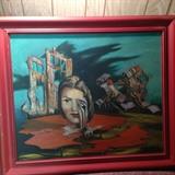 Interesting painting..Signed Clark Phillips