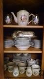 ****COUNTRY ROSE*** STONEWARE DISH SET