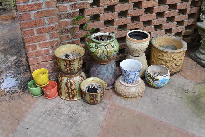 Pottery Planters