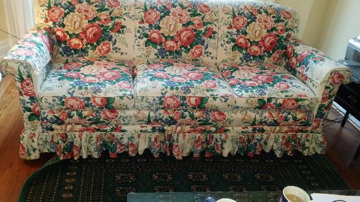 Floral Sofa