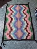 AMERICAN INDIAN WOOL MAT