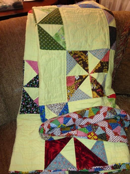  Handmade quilt 