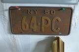 Vintage license plate!