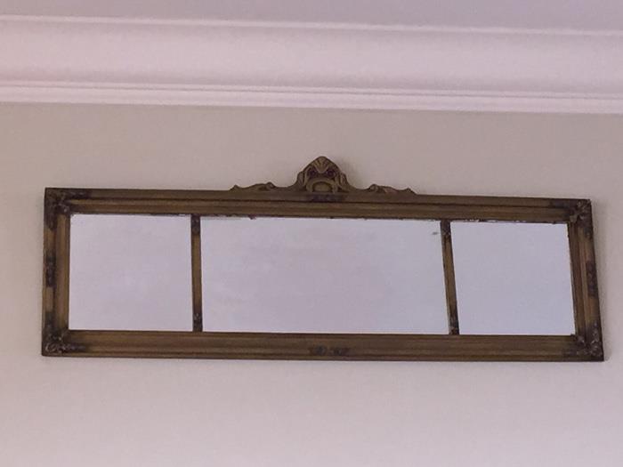 Antique Rectangular Mirror