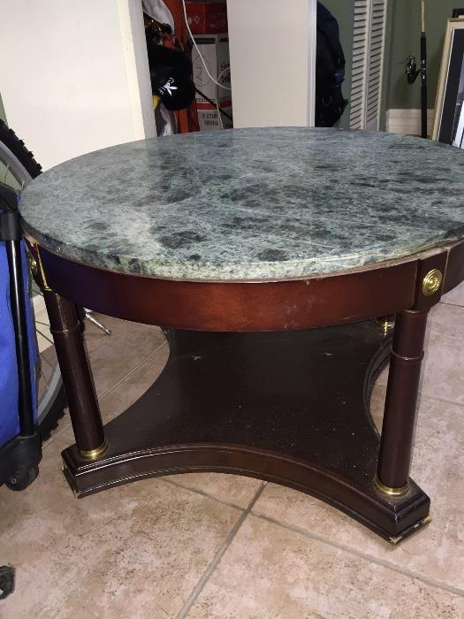 Marble Top Side Table