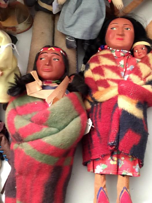 Native American Dolls.