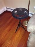 Pier 1 Imports film reel table