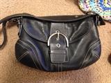 Coach leather handbag