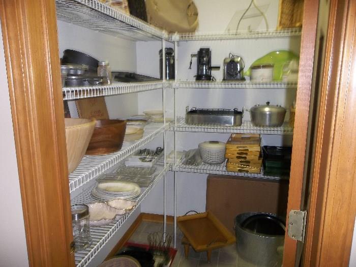 large pantry also full of everything for your entertaining needs