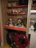 Numerous Christmas decorations